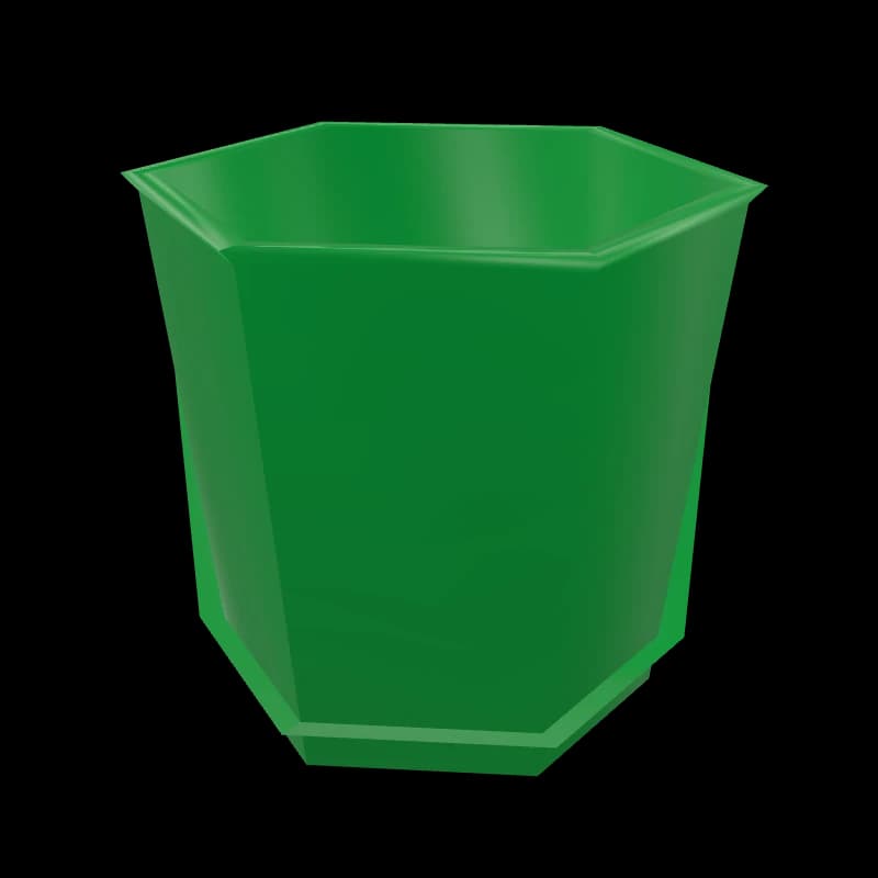 Maceta geométrica